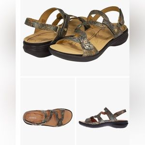 Revere premium leather sandal , three points of adjustability. Style & comfort.